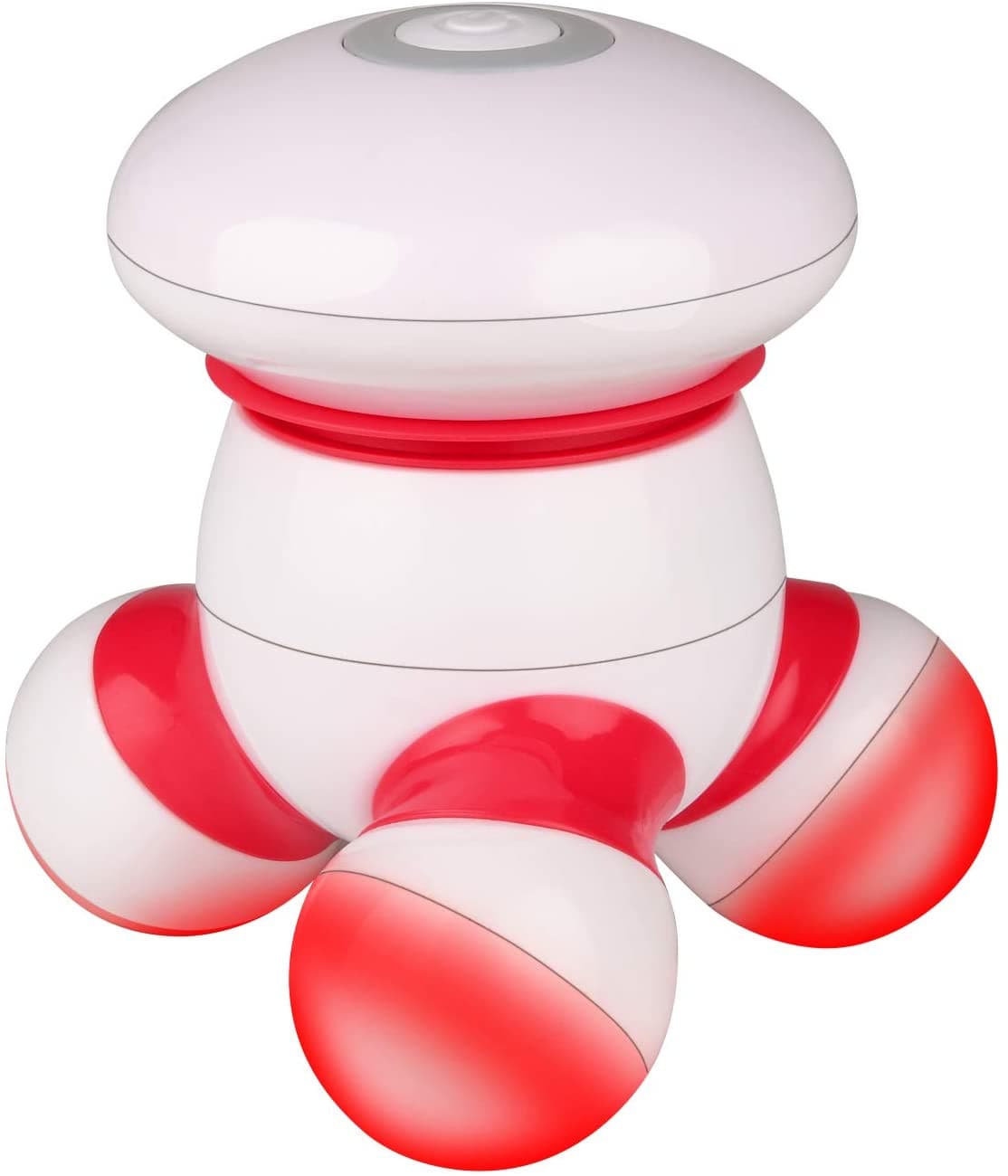 Mini Portable Vibrating Body Massager with LED Light (Red color)