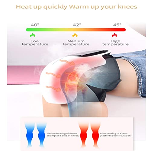 Knee Massager Vibration Massage Knee Brace Wrap Knee Joint Warmer Massage