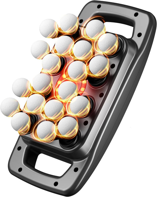 cotsoco 20-Head Massage Gun Set, Deep Tissue Percussion Massager with 9 Modes and 9 Intensities, Quiet Handheld Muscle Massager for Back, Shoulders, Legs, Foot & Body Pain Relief