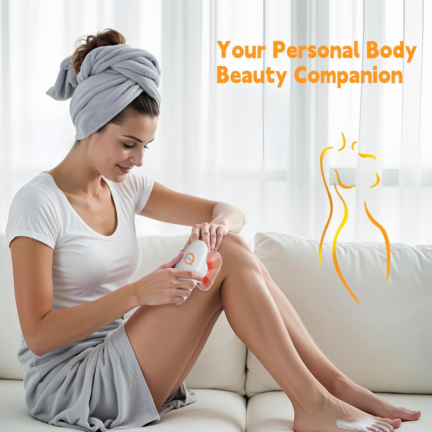cotsoco 3-in-1 Body Sculpting Machine - Cellulite Remover Massager for Stomach, Arms, Legs, Lymph Drainage Massage & Skin Firm Tool at Home for Women