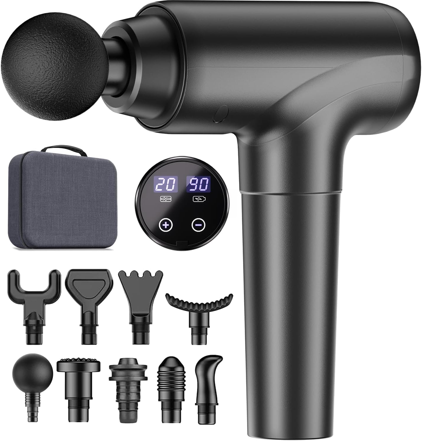 Massage Gun Deep Tissue, Back Massage for Athletes for Pain Relief, Percussion Massager Device with Silent Brushless Motor, Relax Gift for Mothers Day and Fathers Gifts (PINK)